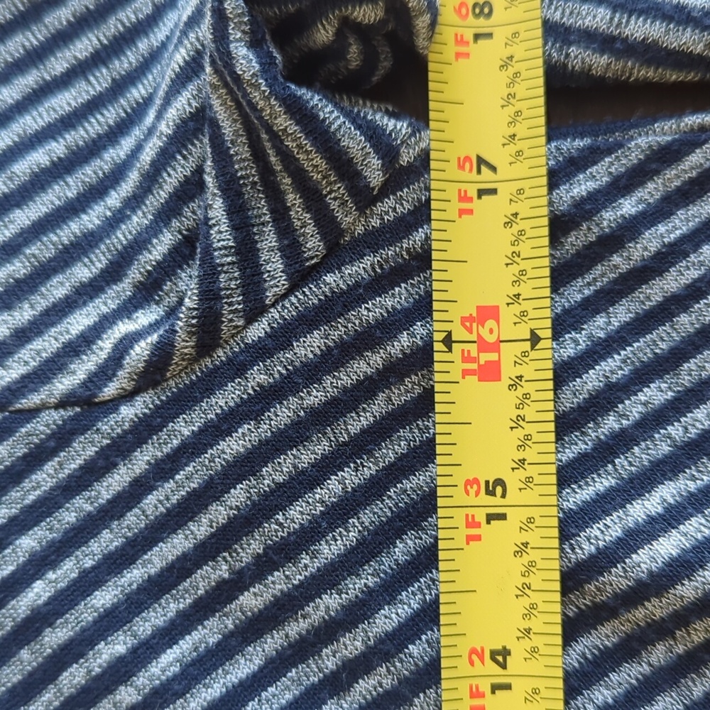 Jones New York Striped Cowl Neck Sweater - Picture 10 of 15